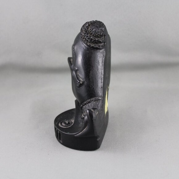 Vintage Coco Joe Figurine - Tiki Whale with Hat - Made with Lava - Picture 5 of 8